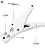 PROLİNK PH-033 8P6P Terminal Sıkma Pensesi ;Prolink