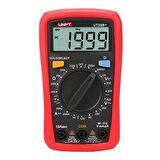 UT-33B + Mini Dijital Multimetre AC DC Voltmetre Ampermetre 2000 Adet Pil TestÖlçüm Cihazı Multimetre Direnci Ohm Tester ;UNI-T