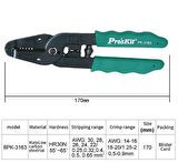 PROSKİT 8PK-3163 Hassas Kablo Soyucu 7in1 Tool for AWG 30/28/26/24/22;PROSKİT