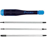 PROSKİT SD-082D 6'Lı Çift Kullanımlı Tornavida Seti;Proskit
