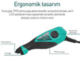 PROSKİT PT-5203I Matkap ve Taşlama;Hobi Gravür İşleme Seti ;Proskit