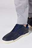 Erkek Lacivert Sneaker Ayakkabı