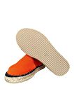 Unisex El Yapımı Triko Espadril ORANJ