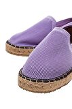 Unisex El Yapımı Triko Espadril Lila