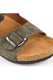 Muya 31402 M Maha Casual Günlük Haki Erkek Terlik