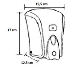 Omniwash SD-400 5 Litre Köpük Sabun ve Dispenser Seti