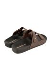 Muya 31411 M Roma Casual Günlük Kahverengi Erkek Terlik