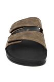 Muya 31411 M Roma Casual Günlük Vizon Erkek Terlik