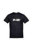 Spy X Family Anya Forger Ön Arka Baskılı Unisex Siyah