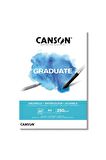 Canson Graduate Watercolour Sulu Boya Blok 250g 20 Yaprak A4