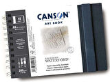 Canson Saunders Waterford Series Art Book 21x14.8cm 300gr Spiralli Sulu Boya Defteri / C31200L001