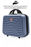 G&D Polo Suitcase Abs Çivit Mavi Seyahat & Makyaj & El Çantası 315.07-CivitMavi
