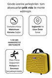 G&D Polo Suitcase Abs Sarı Seyahat & Makyaj & El Çantası 315.12-Sarı