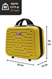 G&D Polo Suitcase Abs Sarı Seyahat & Makyaj & El Çantası 315.12-Sarı