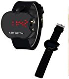 DİJİTAL LED EKRANElma Apple Şeklinde Dijital Led Watch Kol Saati Çocuk Saati Elma Saat