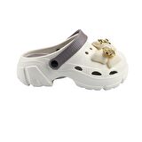 SİA ÇANTA TAŞLI SÜSLÜ KELEBEKLİ FİYONKLU  A KALİTE YÜKSEK TOPUK  HAFİF RAHAT CROCS TERLİK