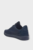 Erkek Günlük Yumuşak İç Astarlı Şık Sneaker Spor Ayakkabı LACİVERT