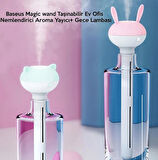 Baseus Magic wand Ev Ofis Nemlendirici Aroma Yayıcı+ Gece Lambası