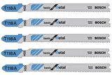 Bosch T118 A Dekupaj Testere Ağzı Metal 5 Li Set