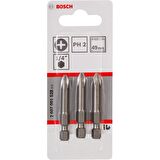 Bosch Bits Uç Extrahard Ph2X49mm 3Lü Paket