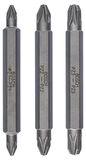 Bosch - Çift Taraflı Vidalama ucu PZ1/2/3*60 mm 3'lü