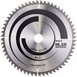 Bosch Multi Material 254*30 mm 60 Diş Elmas Daire Testere Bıçağı 2608640449