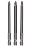 Bosch Yıldız Vidalama Ucu Seti Ph1/2/3x89 Mm 3'lü 2609255966
