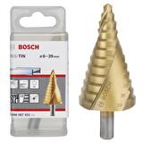 Bosch HSS-TiN 12 Kademeli Matkap Ucu 6-39 mm - 2608587431