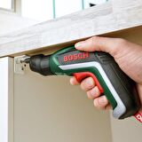 Bosch IXO 5 1.5 Ah Tek Akülü Vidalama Makinesi + Köşe + Eksantrik Adaptör