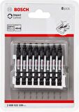 Bosch Impact T20 65 mm Çift Taraflı 8'li Torx Bits Uç 2608522339