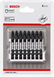 Bosch Impact T25 65 mm Çift Taraflı 8'li Torx Bits UÇ 2608522340