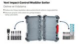 Bosch Impact T25 65 mm Çift Taraflı 8'li Torx Bits UÇ 2608522340