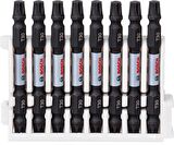 Bosch Impact T30 65 mm Çift Taraflı 8'li Torx Bits Uç 2608522341