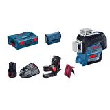 Bosch GLL 3-80 C + BM1 + 12 V Akülü Çizgi Lazeri