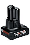 Bosch Professional GBA 12 Volt 6,0 Ah Li-on Akü - 1600A00X7H