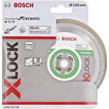 Bosch - X-LOCK - Standard Seri Seramik İçin Elmas Kesme Diski 125 mm