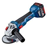 Bosch Professional GWS 18V-10 Taşlama ( 2x5.0Ah L-Boxx 125 mm ) - 06019j4004