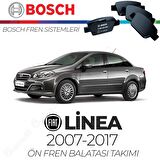 Fiat Linea 1.3 JTD 2007 - 2017 Ön Fren Balata Takımı - Bosch