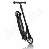 2 Tekerlekli Yükseklik Ayarlı Katlanabilir Çocuk Scooter +8 Yaş - Ayarlanabilir Açık Hava Scooter