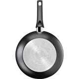 Tefal Titanium 3X Ultimate One 28 cm Yanmaz/Yapışmaz Titanyum Wok Tava