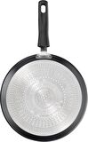 Tefal Titanium 3X Ultimate One 25 cm Yanmaz/Yapışmaz Titanyum Krep Tavası