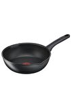 Tefal Titanium 3X Ultimate 26 cm Yanmaz/Yapışmaz Multipan Titanyum Tava