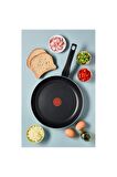 Tefal Titanyum 1x Extra Cook&Clean Difüzyon Tabanlı Tava 24 Cm