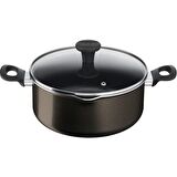 Tefal Titanyum 1X EarlyPlus 24 cm Titanyum Derin Tencere