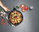 Tefal Titanium 2X XL Force 26 cm Yanmaz/Yapışmaz Titanyum Tava