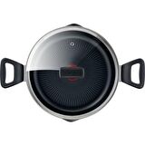 Tefal Titanyum 1x Xl Difüzyon Tabanlı 24 cm Derin Tencere - 2100121926