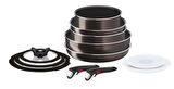 Tefal Ingenio XL Intense Titanyum 2X Büyük Tencere ve Tava Set 12 Parça 2100129599