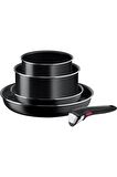 Tefal Ingenio Easy On 5 Parça Tava Seti, Alüminyum Kaplamalı Tava Seti