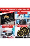 Tefal Ingenio Easy On 5 Parça Tava Seti, Alüminyum Kaplamalı Tava Seti