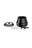 Tefal Ingenio Exception Titanyum 6X 12 Parça Tencere Tava Seti Siyah